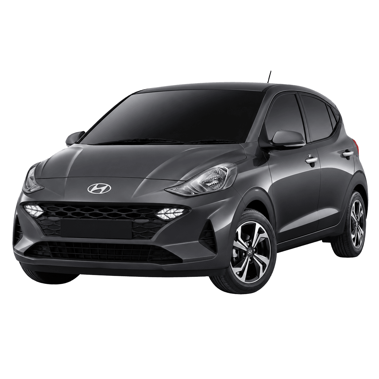 Hyundai i10 automatic compact hire car in Bournemouth
